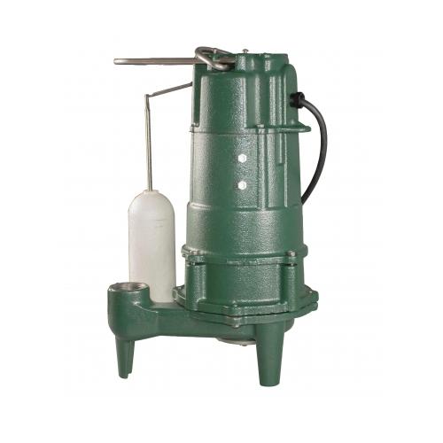 Zoeller® 803-0001 803 Grinder Pump, 35 gpm Max Flow, Automatic, 55 ft Max Head, 115 V, 1 Phase
